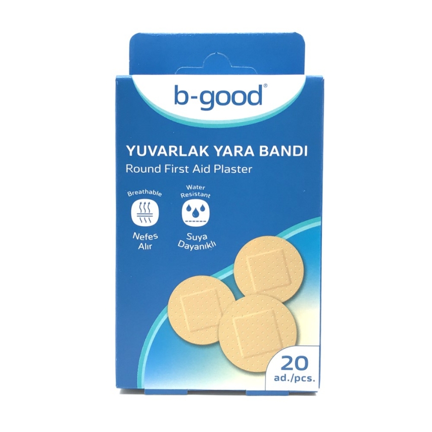 B-Good Yuvarlak Yara Bandı 20li - 1