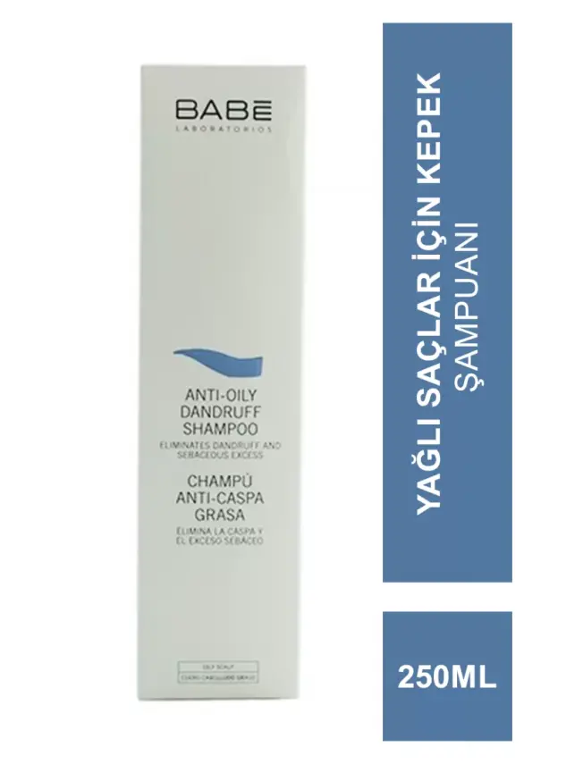 Babe Anti Oily Dandruff Shampoo 250 ml Yağlı Saçlar İçin Kepek Şampuanı - 1