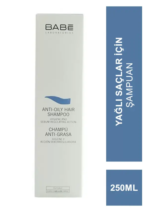 Babe Anti Oily Hair Shampoo 250 ml Yağlı Saçlar İçin Şampuan - 1