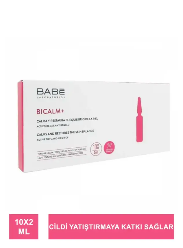 Babe Bicalm+ Ampul Yatıştırıcı Konsantre Bakım 10x2 ml - 1