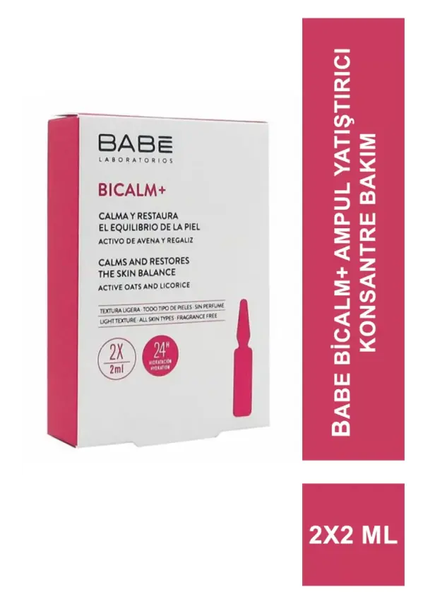 Babe Bicalm+ Ampul Yatıştırıcı Konsantre Bakım 2x2 ml - 1