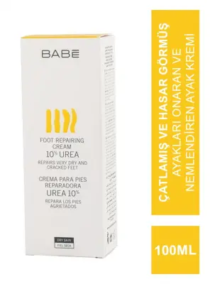 Babe Foot Repairing Cream %10 Üre 100 ml Onarıcı Ayak Kremi - Babe