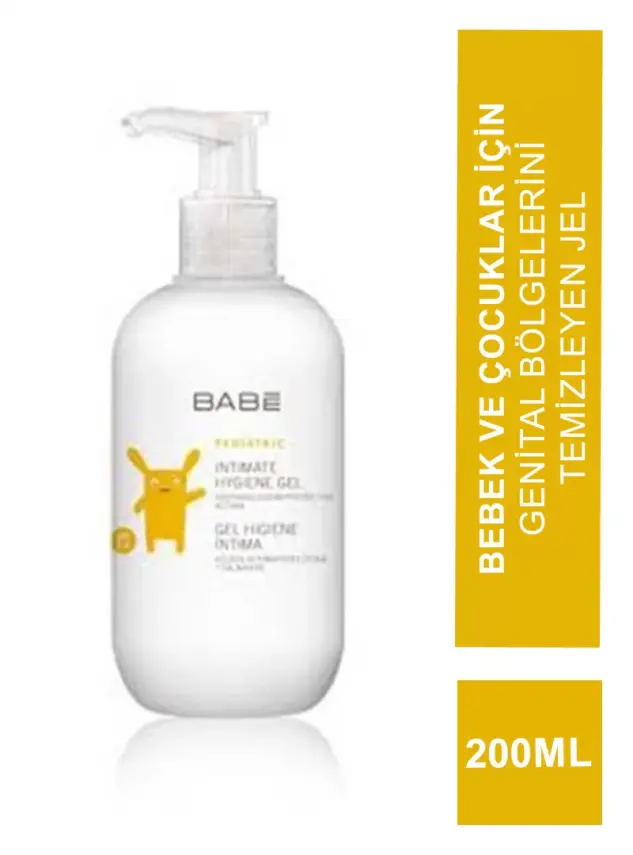 Babe Pediatri Intimate Hygiene Gel 200 ml Genital Bölge Temizleyici Jel - 1