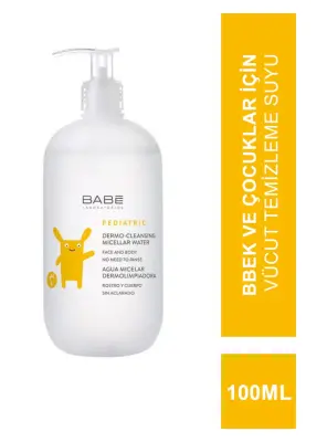 Babe Pediatric Dermo Cleansing Micellar Water 100 ml Temizleme Suyu - Babe