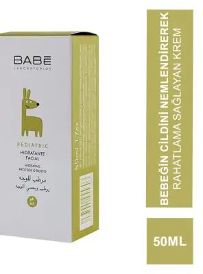 Babe Pediatric Facial Moisturiser 50 ml Yüz Kremi - 1