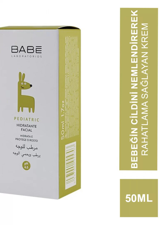 Babe Pediatric Facial Moisturiser 50 ml Yüz Kremi - Babe