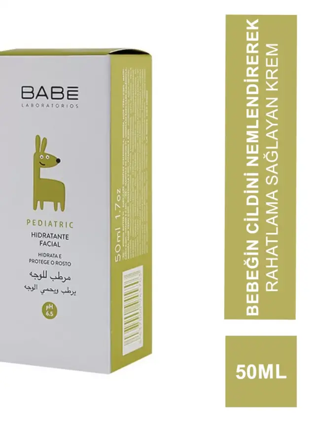 Babe Pediatric Facial Moisturiser 50 ml Yüz Kremi - 1