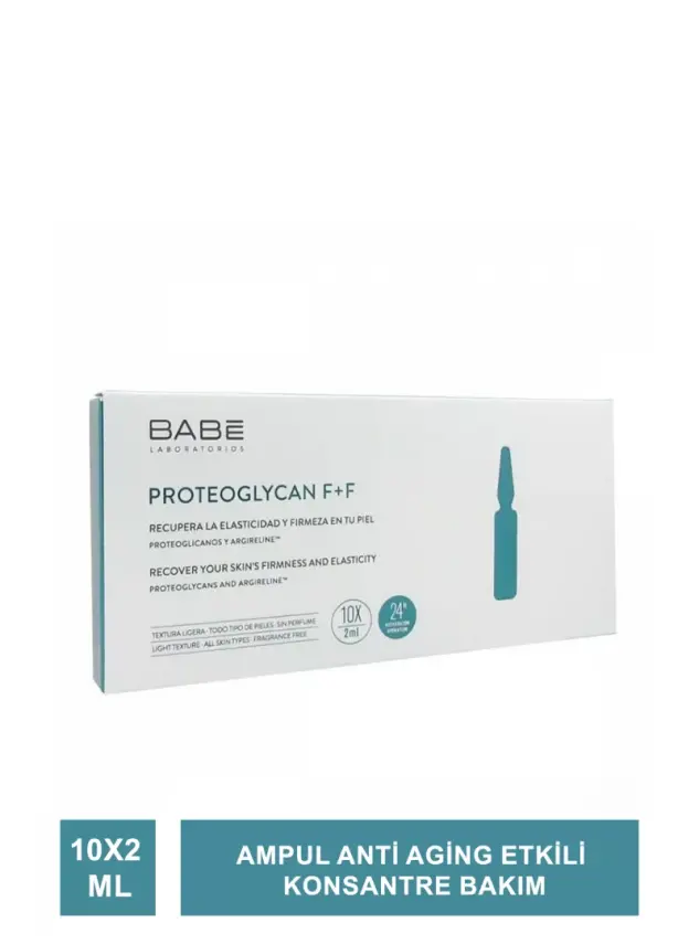 Babe Proteoglycan F+F Ampul Anti Aging Etkili Konsantre Bakım 10x2 ml - 1