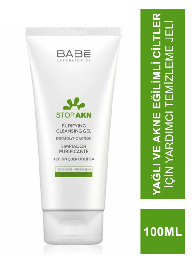 Babe Stop-Akn Arındırıcı Yüz Temizleme Jeli 100 ml - Babe
