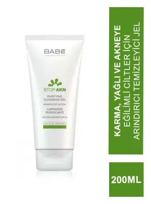 Babe Stop AKN Purifying Cleansing Gel 200 ml Arındırıcı Temizleme Jeli - Babe