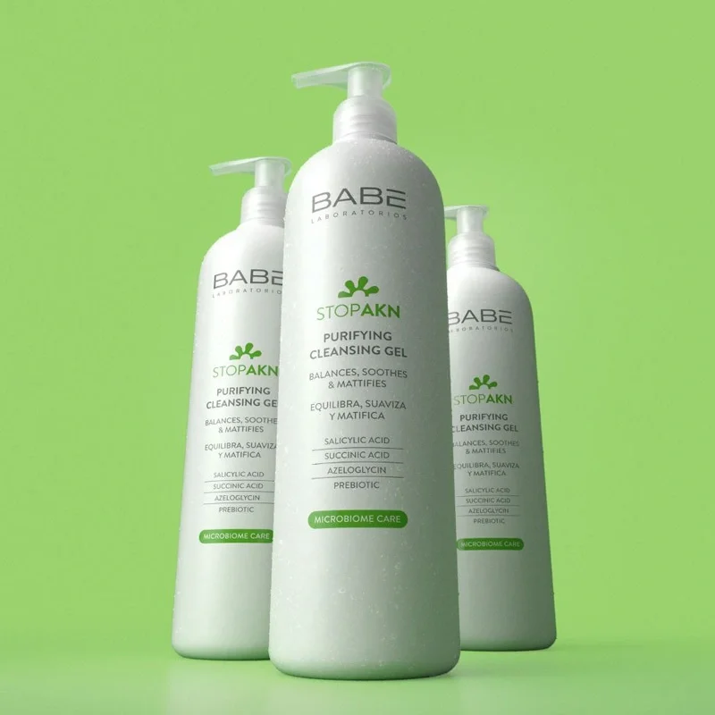 Babe Stop AKN Purifying Cleansing Gel 400 ml Arındırıcı Temizleme Jeli - 2