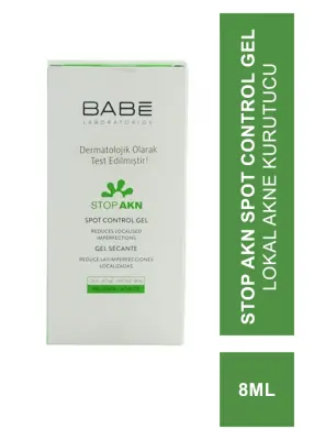 Babe Stop AKN Spot Control Gel 8 ml Lokal Akne Kurutucu - Babe