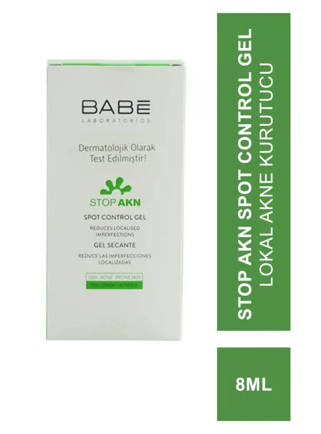 Babe Stop AKN Spot Control Gel 8 ml Lokal Akne Kurutucu - 1