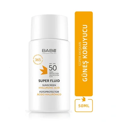 Babe Sun SPF 50 Super Fluid Güneş Koruyucu 50 ml - Babe