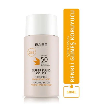 Babe Sun SPF 50 Super Fluid Güneş Koruyucu 50 ml - Renkli - 1