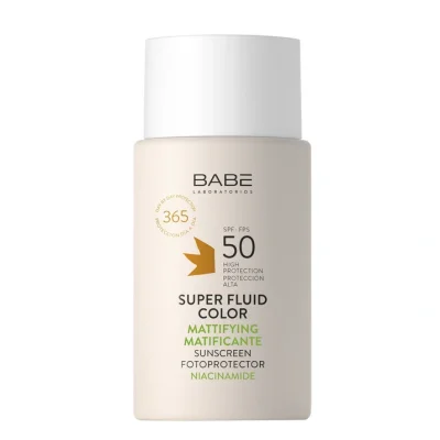 Babe Super Fluid Color Mattifying SPF 50 50 ml - Renkli - 1
