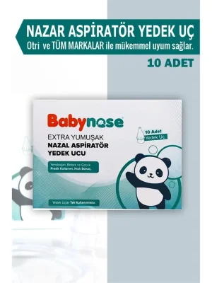 Babynose Nazal Aspiratör Yedek Uç 10'lu Extra Yumuşak - Babynose