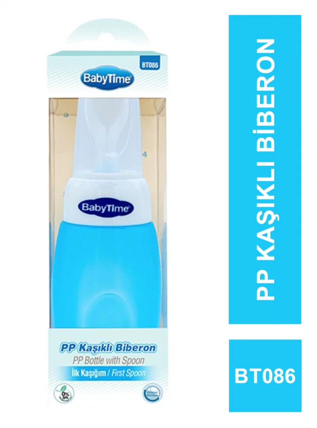 BabyTime PP Kaşıklı Biberon - BT086 - - Diğer Bakım Ürünleri