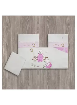 Bahar Bebe Ayıcıklı Nevresim Takımı - 1