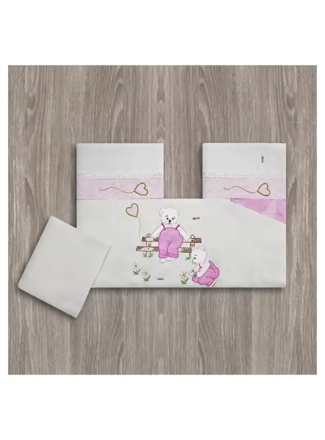 Bahar Bebe Ayıcıklı Nevresim Takımı - 1