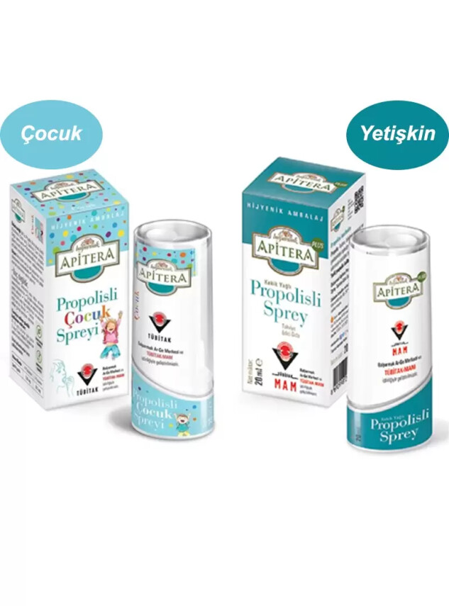 Balparmak Apitera Plus Propolis Sprey - Yetişkin ve Çocuk - 20+20 ml - Balparmak