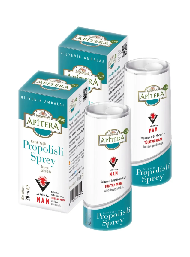 Balparmak Apitera Plus Propolisli Sprey 20 ml x 2 Adet - 1