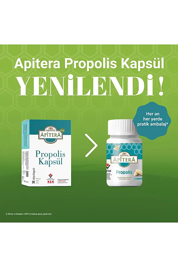 Balparmak Apitera Propolis Bitkisel 30 Kapsül - 3