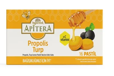 Balparmak Apitera Propolis Turp Aromalı 16 Pastil - Balparmak