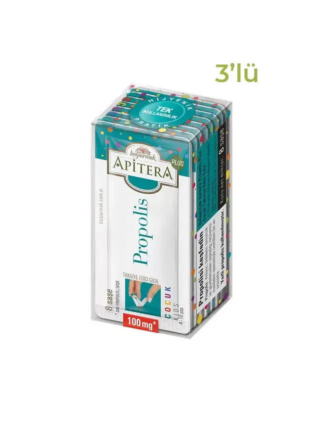 Balparmak Apitera Propolis Plus Çocuk 3 Adet 8x100 mg - 2