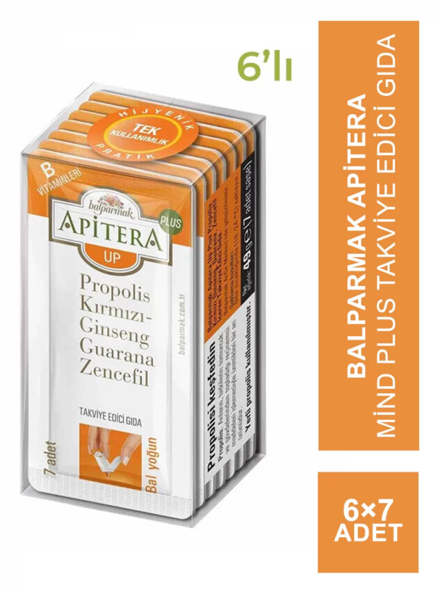Balparmak Apitera Up Plus 6 Adet 7 x 7 GR - Balparmak