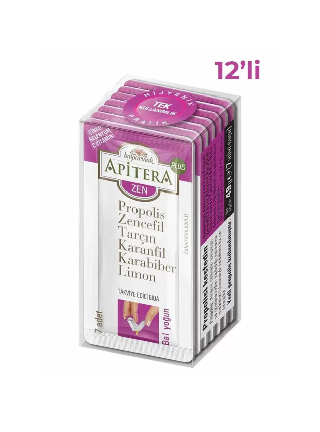 Balparmak Apitera Zen Plus 12 Adet 7x7 gr - Balparmak