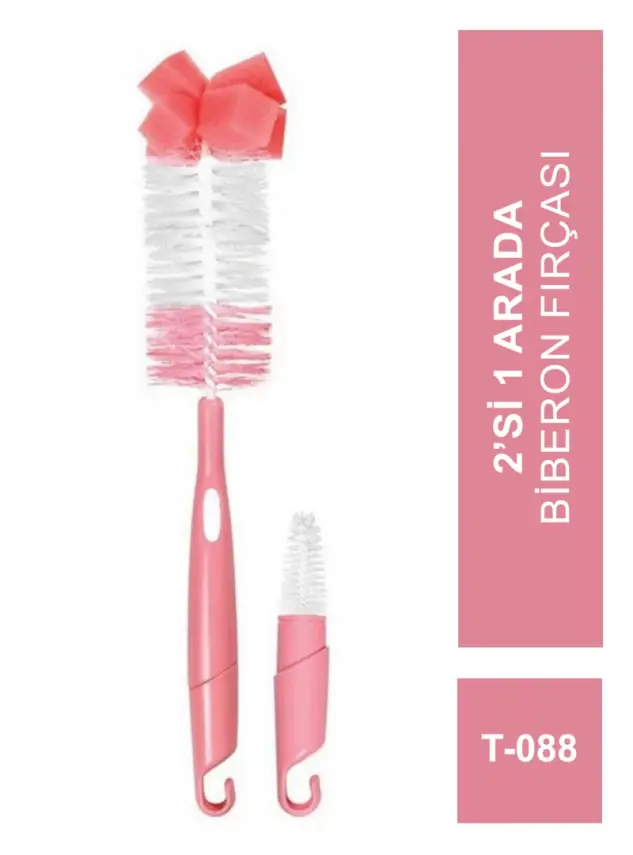 Bambino 2si 1 Arada Biberon Fırçası T-088 - 2