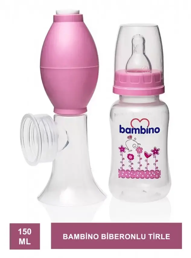 Bambino Cam Biberonlu Tirle T-003 -Biberon 150 ml+Tirle- - 2
