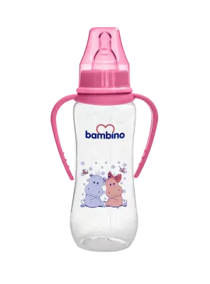 Bambino Natural PP Kulplu Biberon 0+ Ay 250 ml - B066 - - 2