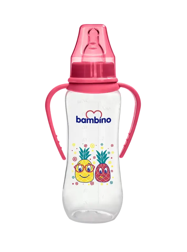 Bambino Natural PP Kulplu Biberon 0+ Ay 250 ml - B066 - - 3