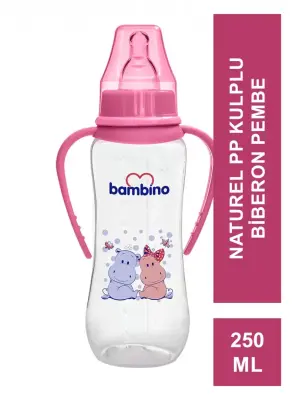 Bambino Natural PP Kulplu Biberon 0+ Ay 250 ml - B066 - - 5