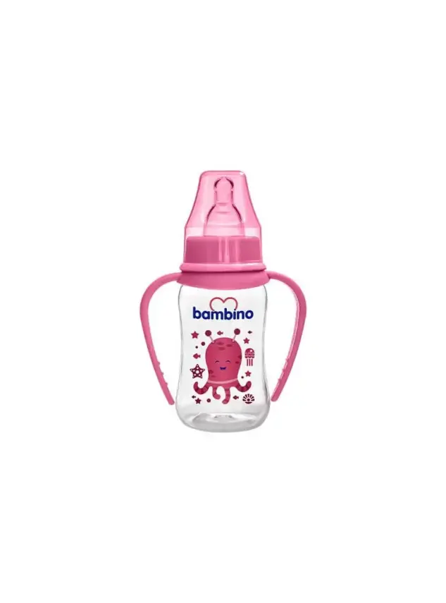 Bambino Natural PP Kulplu Biberon 150 ml - B065 - - 7