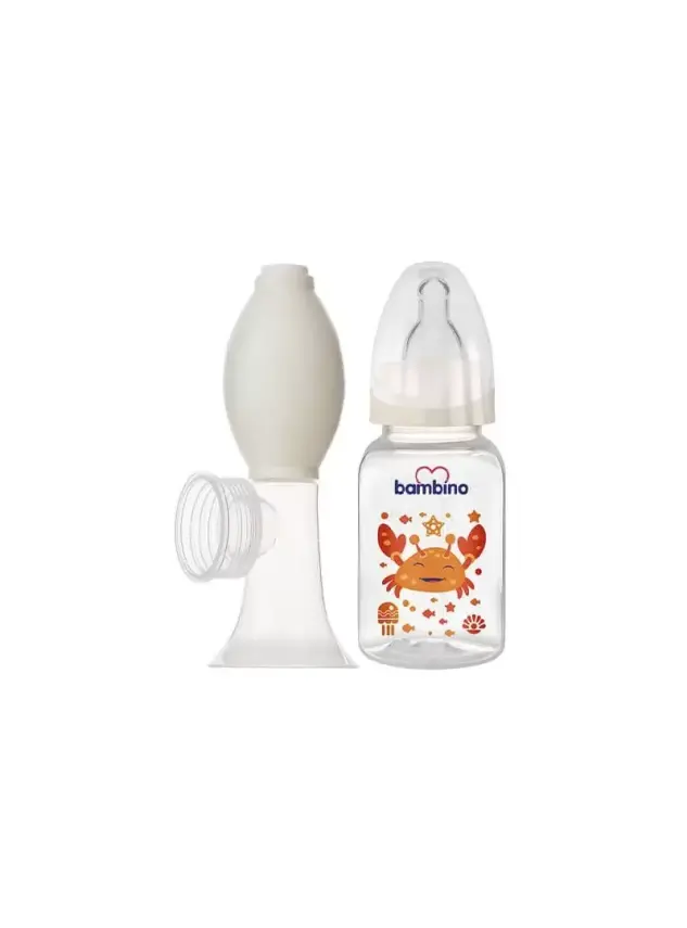 Bambino PP Biberonlu Göğüs Pompası - Tirle - - T002 - - 1