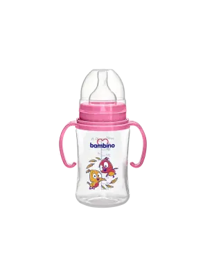 Bambino PP Kulplu Geniş Ağızlı Biberon 250 ml BE-818 - 2