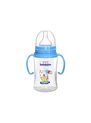 Bambino PP Kulplu Geniş Ağızlı Biberon 250 ml BE-818 - 3