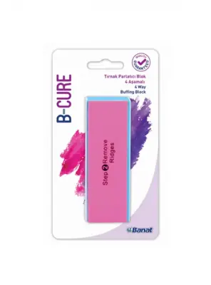 Banat B-Cure 4 Aşamalı Parlatıcı Blok Törpü - 1