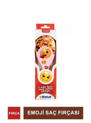 Banat Emoji Saç Fırçası - 2