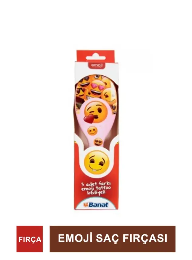 Banat Emoji Saç Fırçası - 2