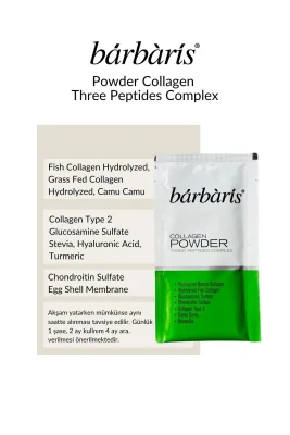 Barbaris Kolajen Powder Three Peptides Complex 30*2 Paket - 2