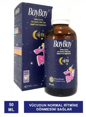 Baybay Night Melisa Takviye Edici Gıda 50ml - 2