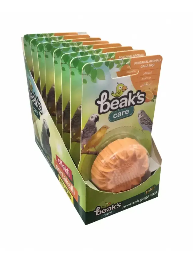 Beaks Portakal Aromalı Tekli Gaga Taşı - 1