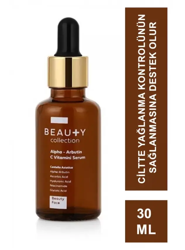 Beauty Face Alpha-Arbutin C Vitamini Leke Karşıtı Antioksidan Serum 30 ml - 1