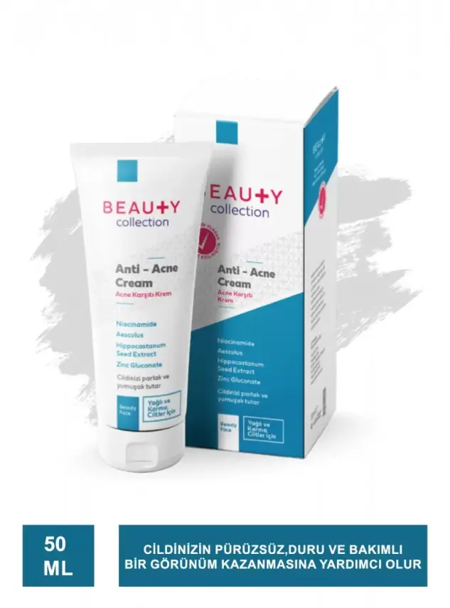 Beauty Face Anti Acne Krem 50 ml - 1