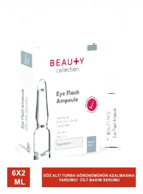 Beauty Face Eye Flash Toparlayıcı Göz Altı Ampul 6x2 ml - 1