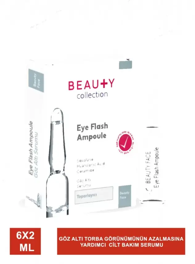 Beauty Face Eye Flash Toparlayıcı Göz Altı Ampul 6x2 ml - 1